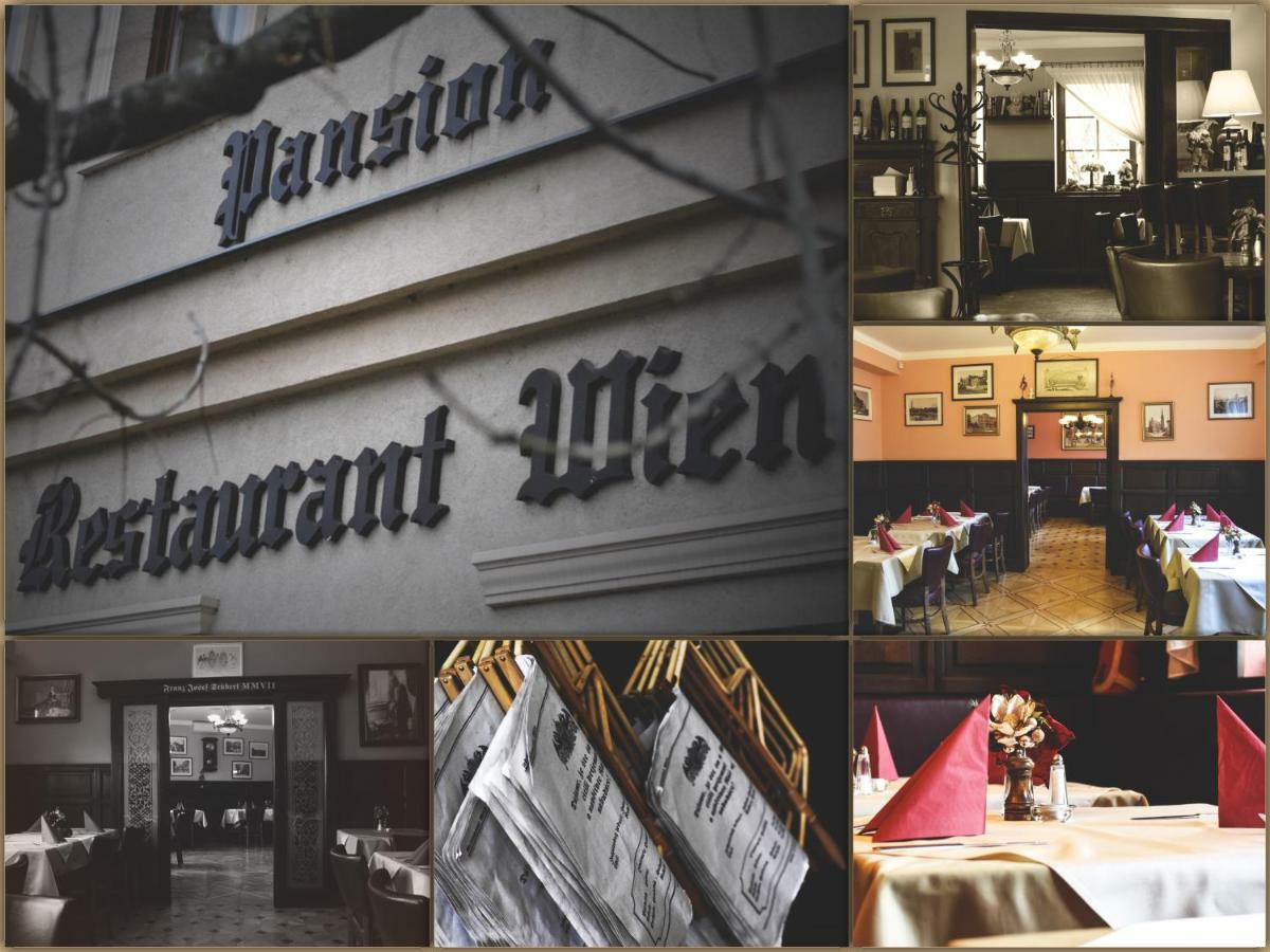 Restaurant Pansion Wien Cierny Brod Extérieur photo